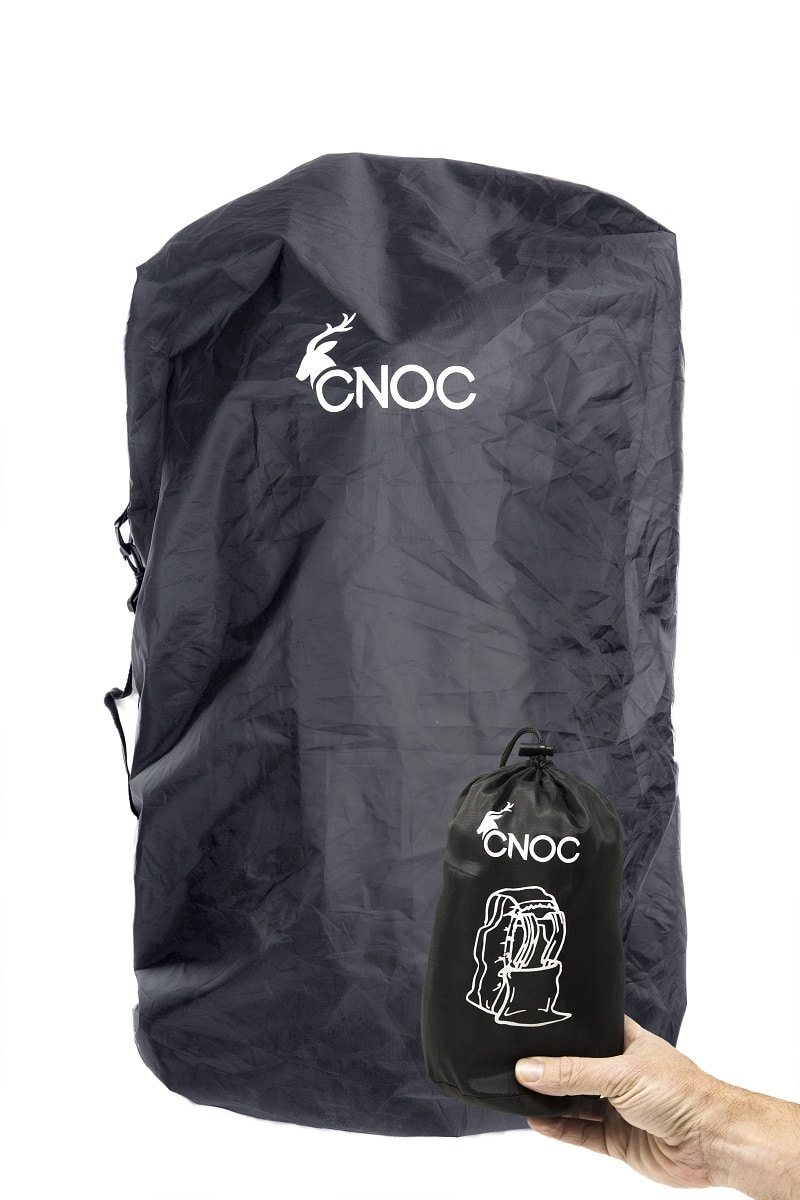 CNOC 2in1 Rucksack Regenschutzhülle & Transporttasche für Trekkingrucksäcke 