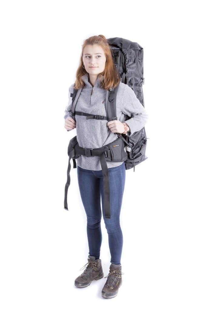 CNOC backpacker rucksack regenschutz Test